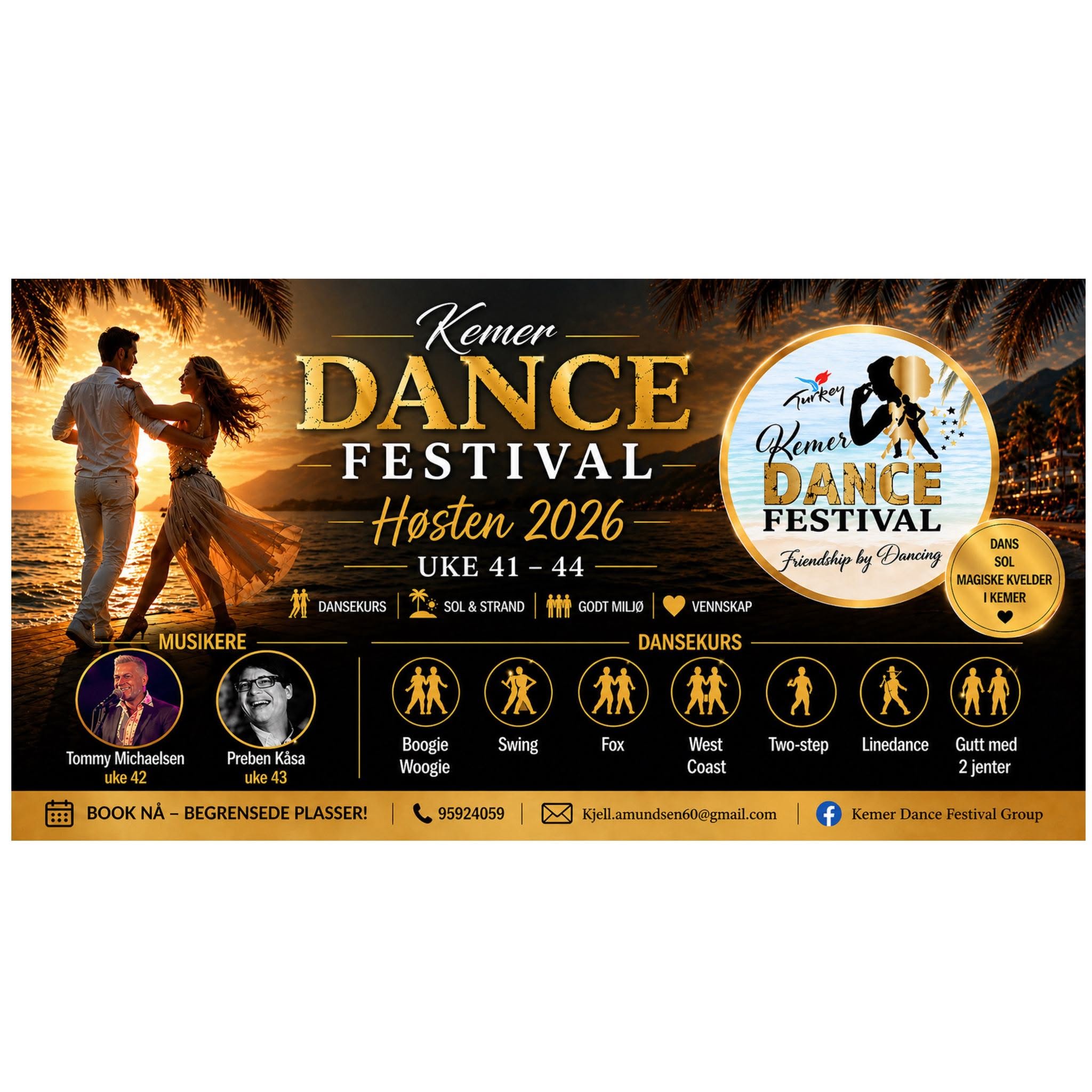 Kemer Dance Festival — SAT 10 – SAT 24 OCT