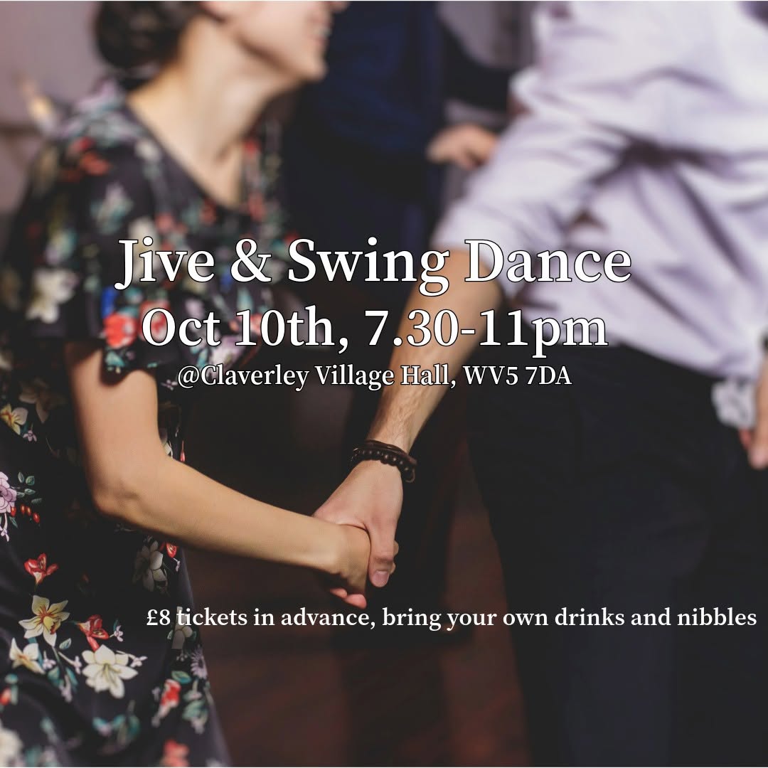 Jive & Swing Dance Bridgnorth — SAT 10 OCT