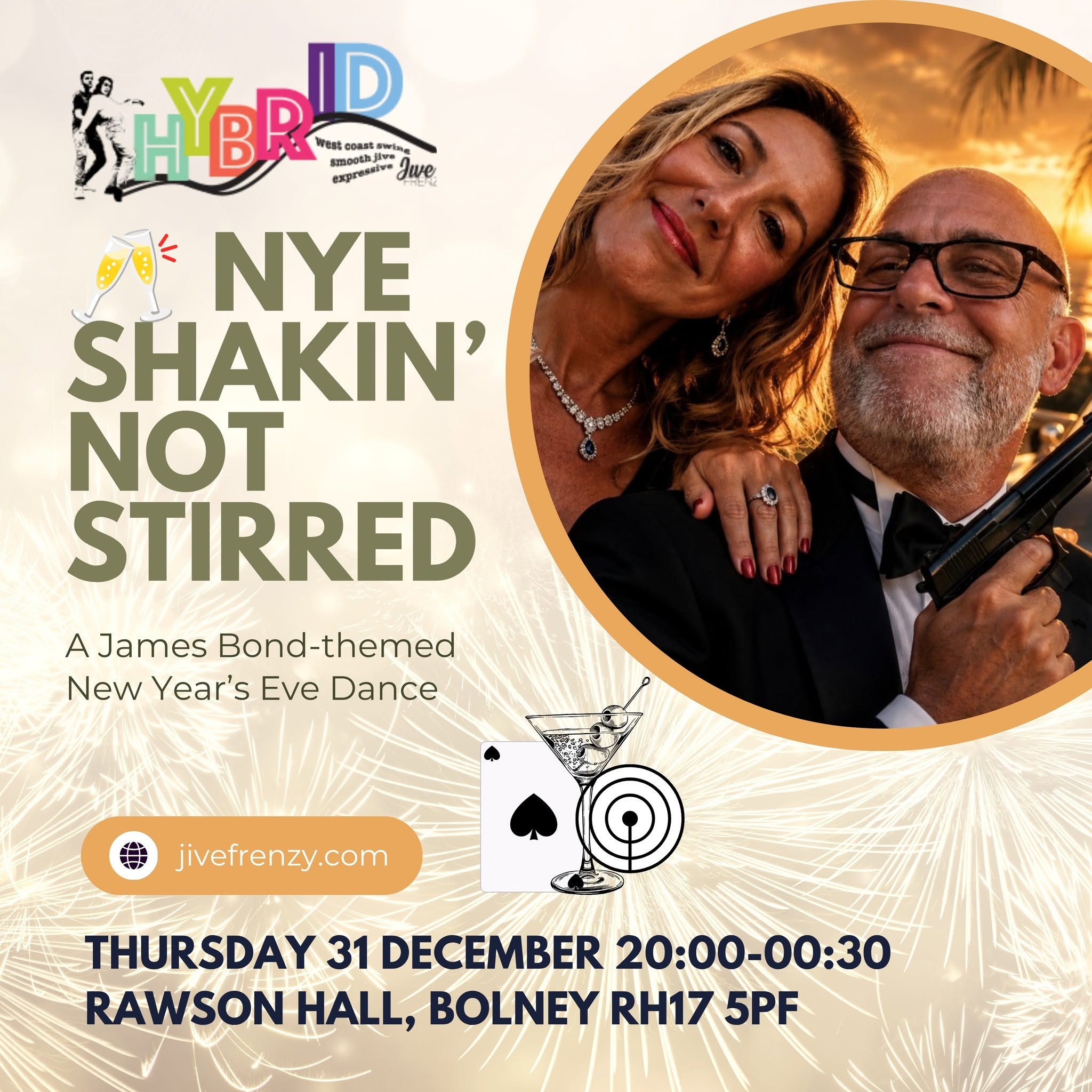 NYE WCS AND SMOOTH JIVE DANCE - RH17 5PF TICKETS IN ADVANCE — THU 31 DEC – FRI 1 JAN 2027