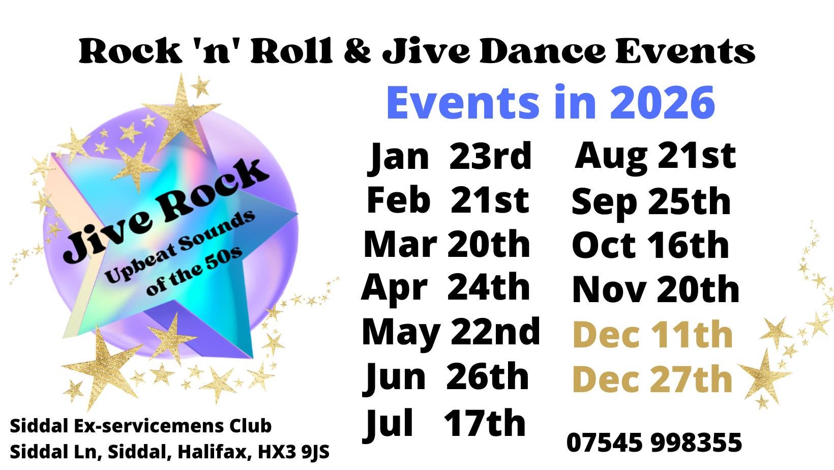 Jive Rock - Friday 20th November ⭐️ — FRI 20 NOV