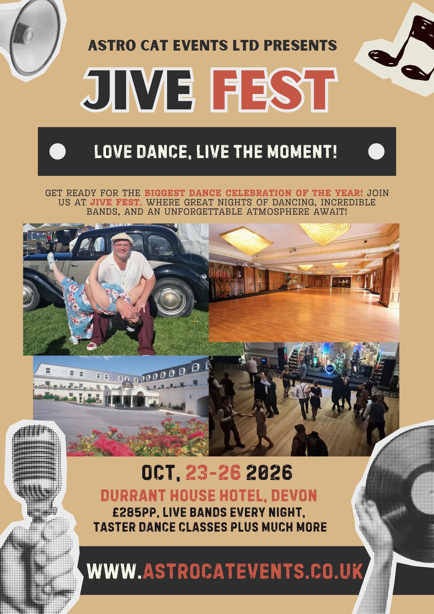 Jive Fest Weekend — FRI 23 – MON 26 OCT
