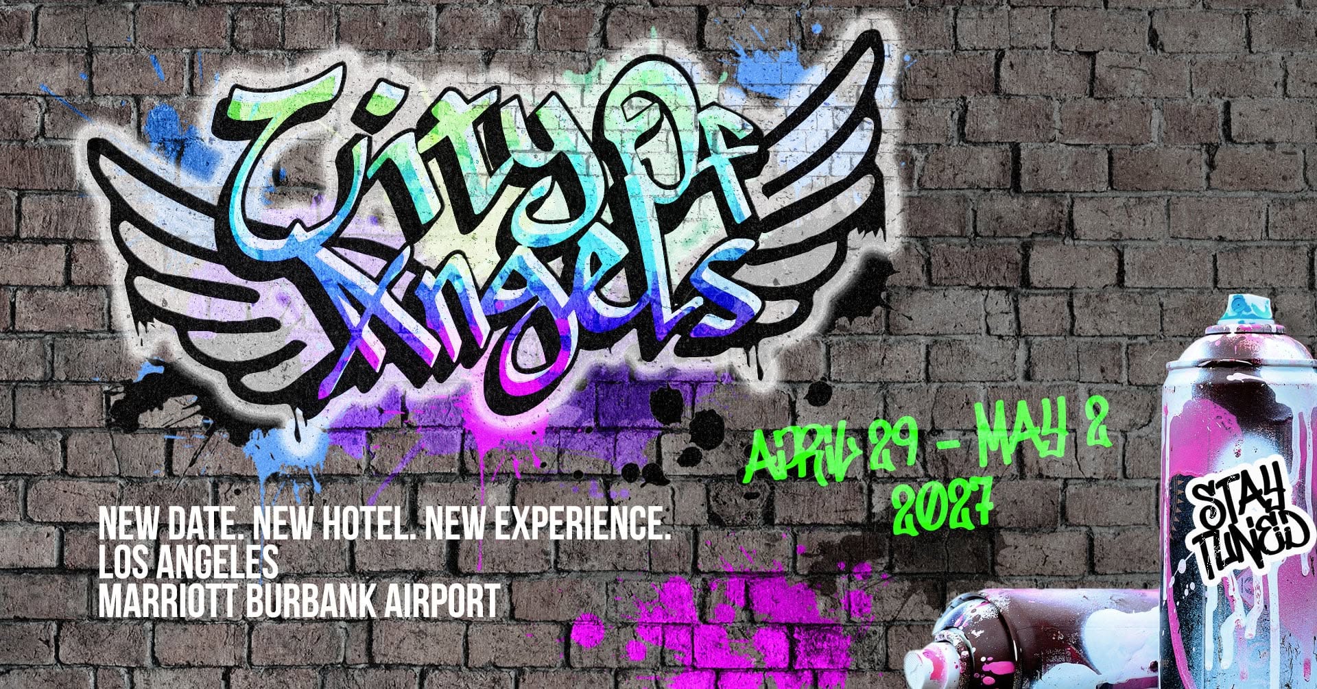 City of Angels 2027 — FRI 30 APR – MON 3 MAY 2027