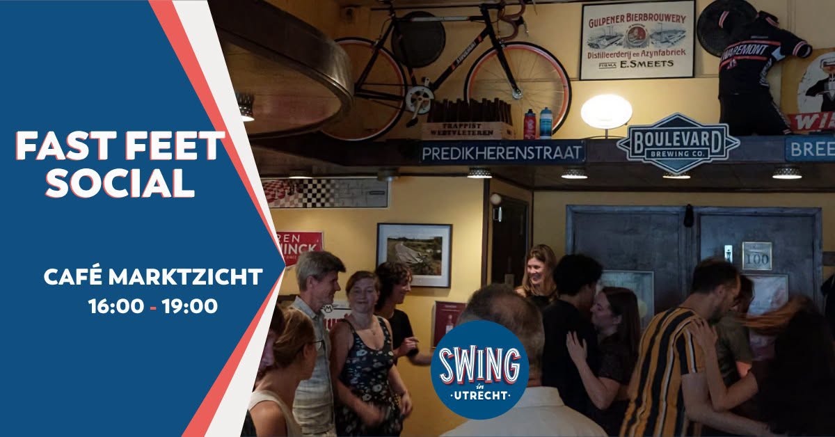 Fast Feet social @ Café Marktzicht — SUN 4 OCT