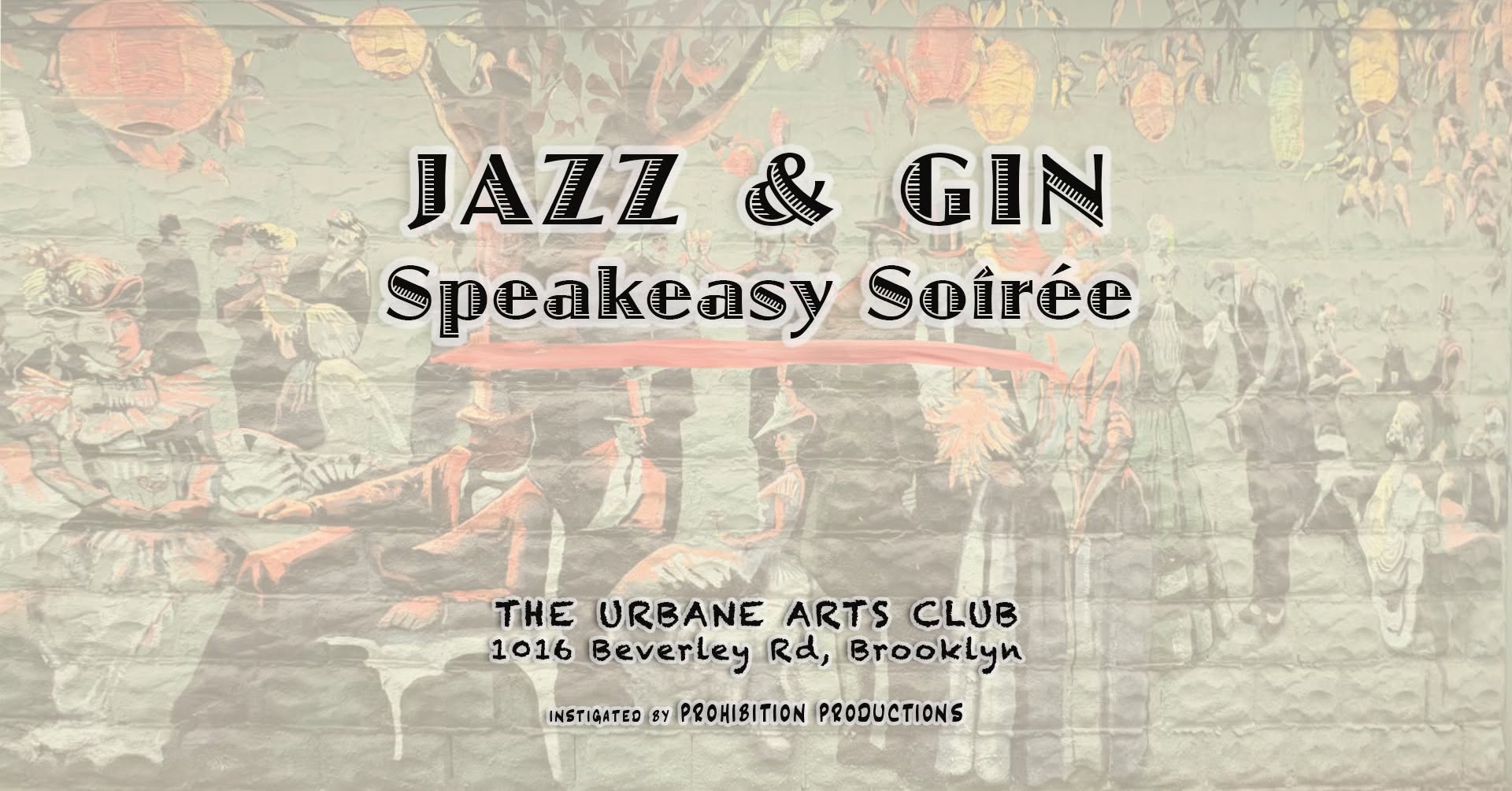 "Spooky" JAZZ & GIN: Brooklyn Speakeasy w/Hannah Gill (Oct 30th) — FRI 30 OCT