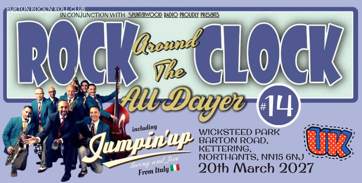 JUMPIN'UP Live @Rock Around The Clock — SAT 20 MAR 2027