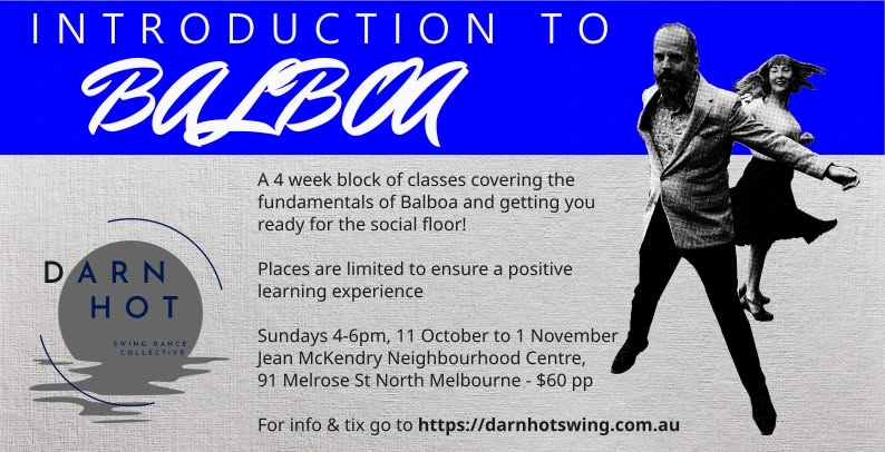 Introduction to Balboa by DHSDC - October edition! — SUN 11 OCT