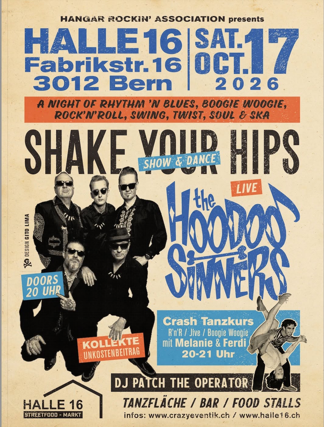 SHAKE YOUR HIPS - Show & Dance — SAT 17 OCT