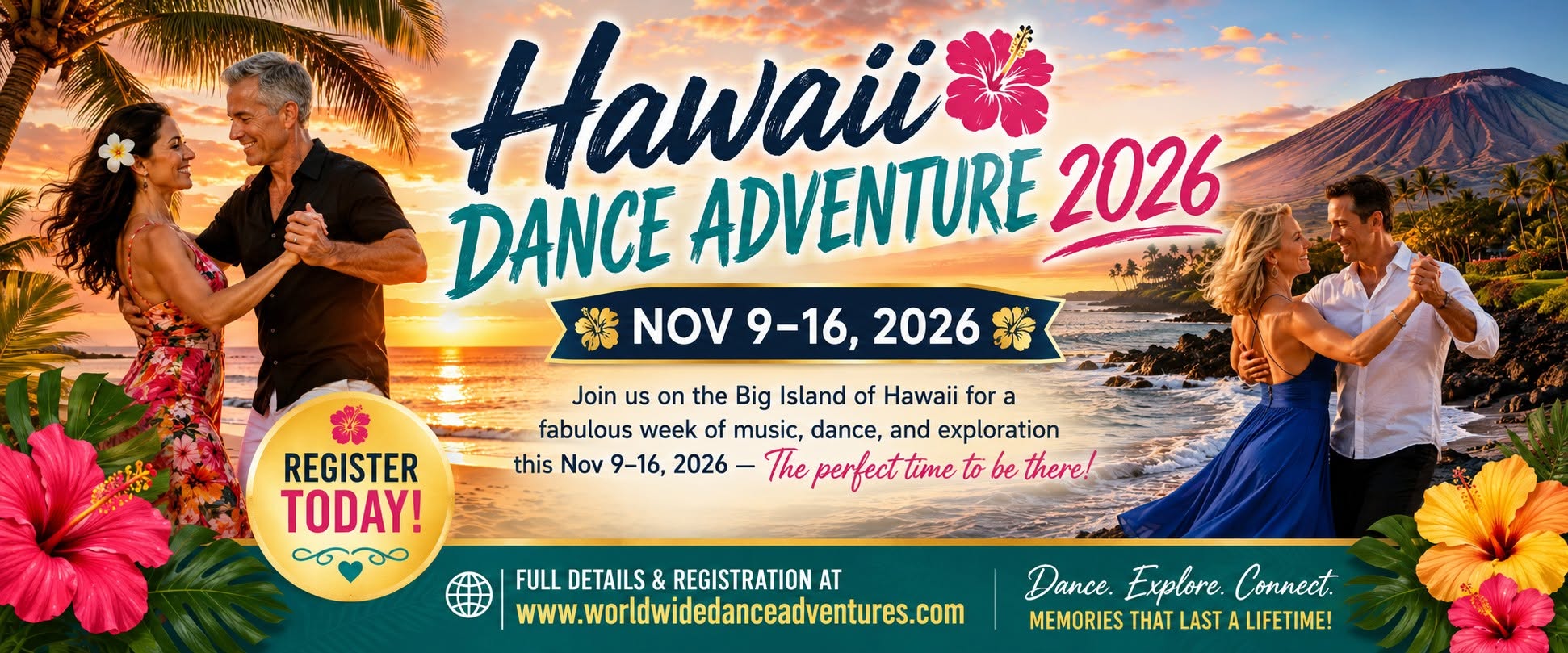 Aloha Hawaii Dance Adventure! — MON 9 – MON 16 NOV