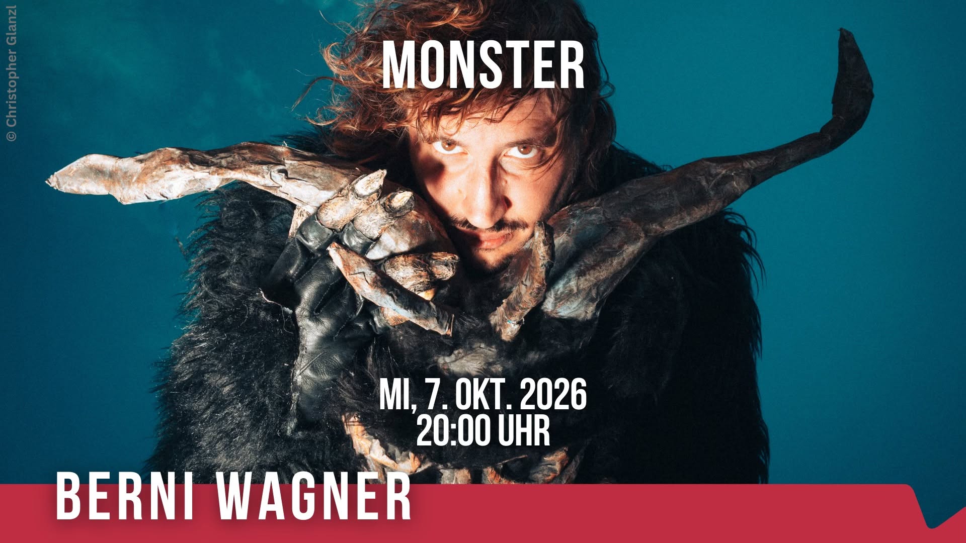 Berni Wagner "MONSTER" — WED 7 OCT