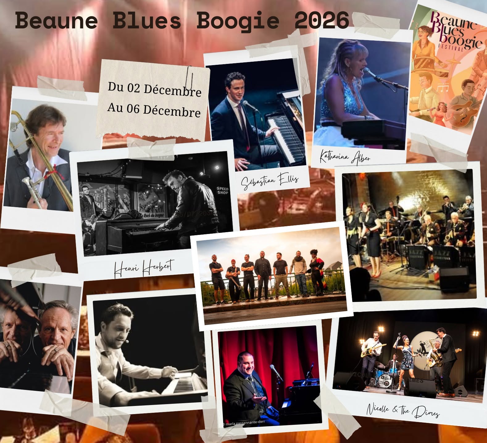 BEAUNE BLUES BOOGIE FESTIVAL — WED 2 – SUN 6 DEC