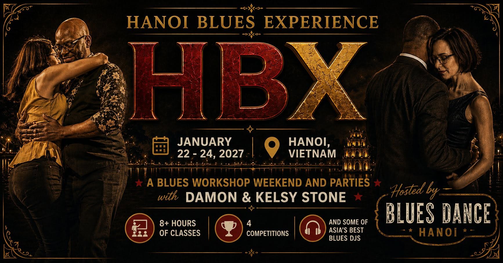 HBX - Hanoi Blues Experience — THU 21 – SAT 23 JAN 2027
