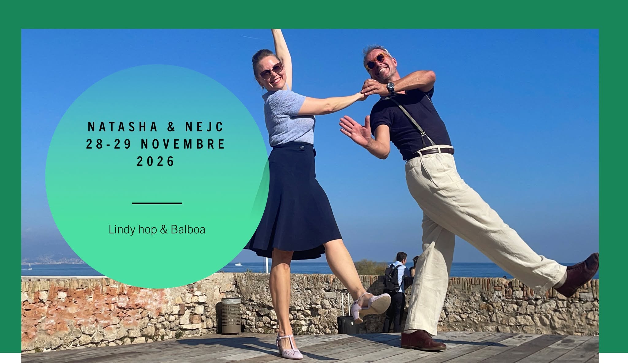 Stage de Lindy Hop et Balboa — SAT 28 – SUN 29 NOV