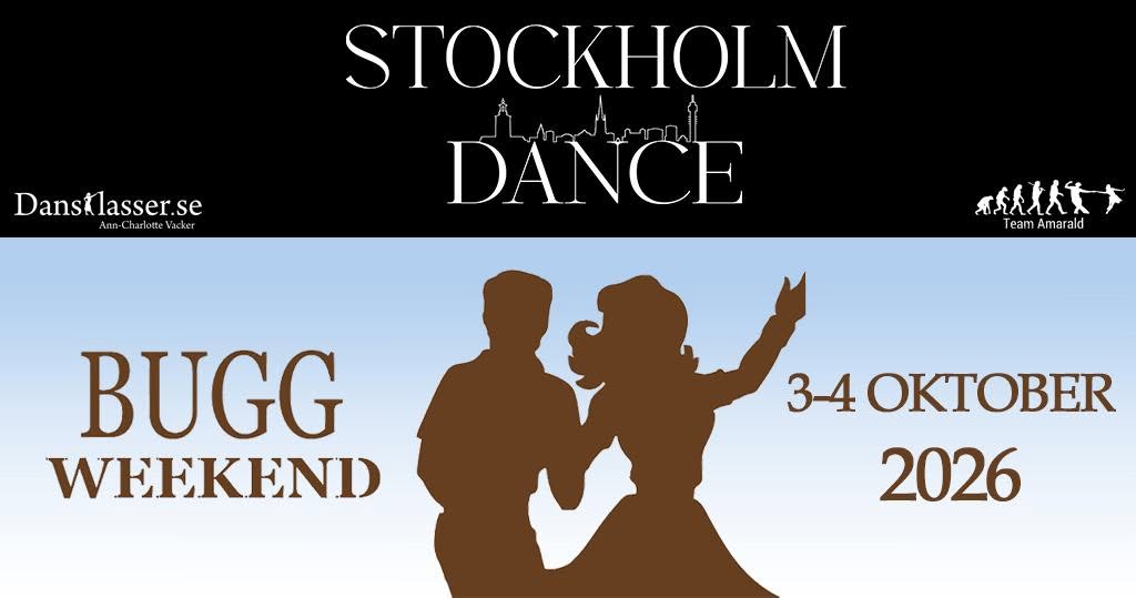 Stockholm Dance Bugg Weekend 2026 — SAT 3 – SUN 4 OCT