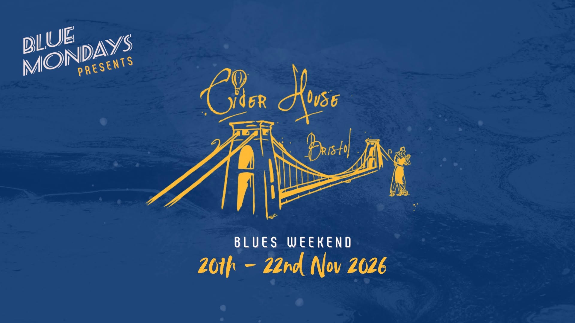 Cider House Blues 2026 — FRI 20 – SUN 22 NOV