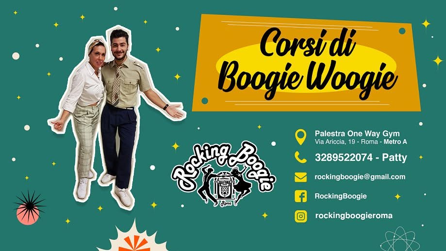 Nuovi Corsi Boogie Woogie Anno 2026-2027 @Roma - COLLI ALBANI — MON 21 SEP – MON 5 OCT