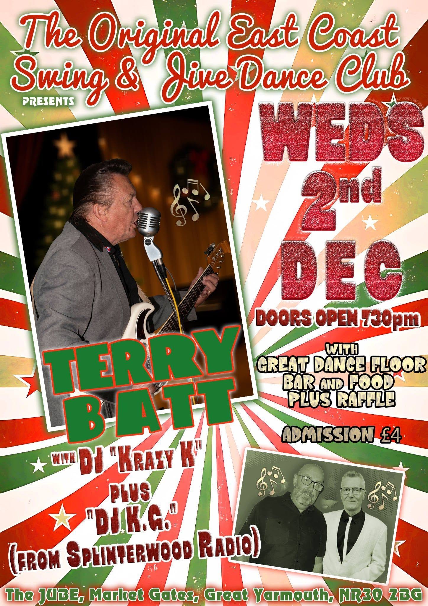 Terry's Batts Christmas Hop and Mega Festive Raffle — WED 2 DEC
