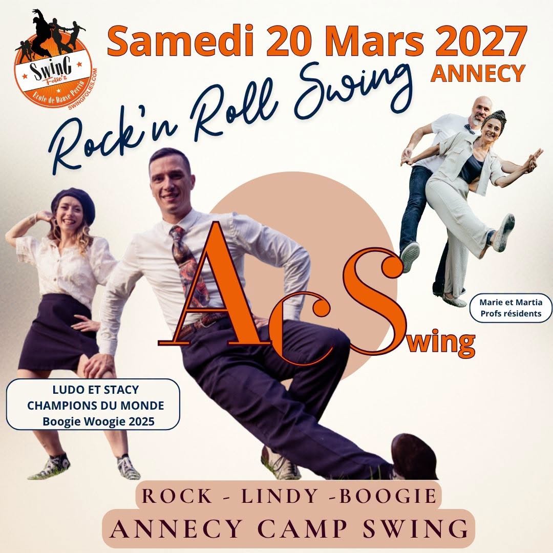 Stage Rock Lindy Boogie Ludo et Stacy - champions du monde 2025 — SAT 20 MAR 2027