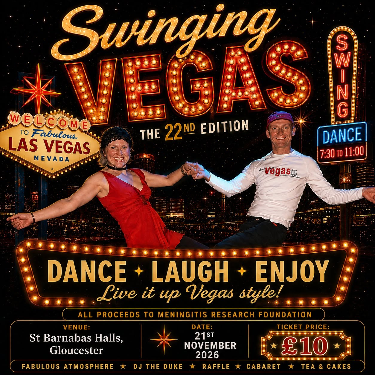 Swinging Vegas 2026 (The 22nd Edition) — SAT 21 NOV