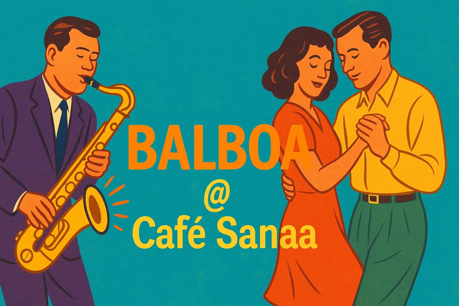 Balboa Sosial @Café Sanaa, with a free taster class — FRI 23 OCT