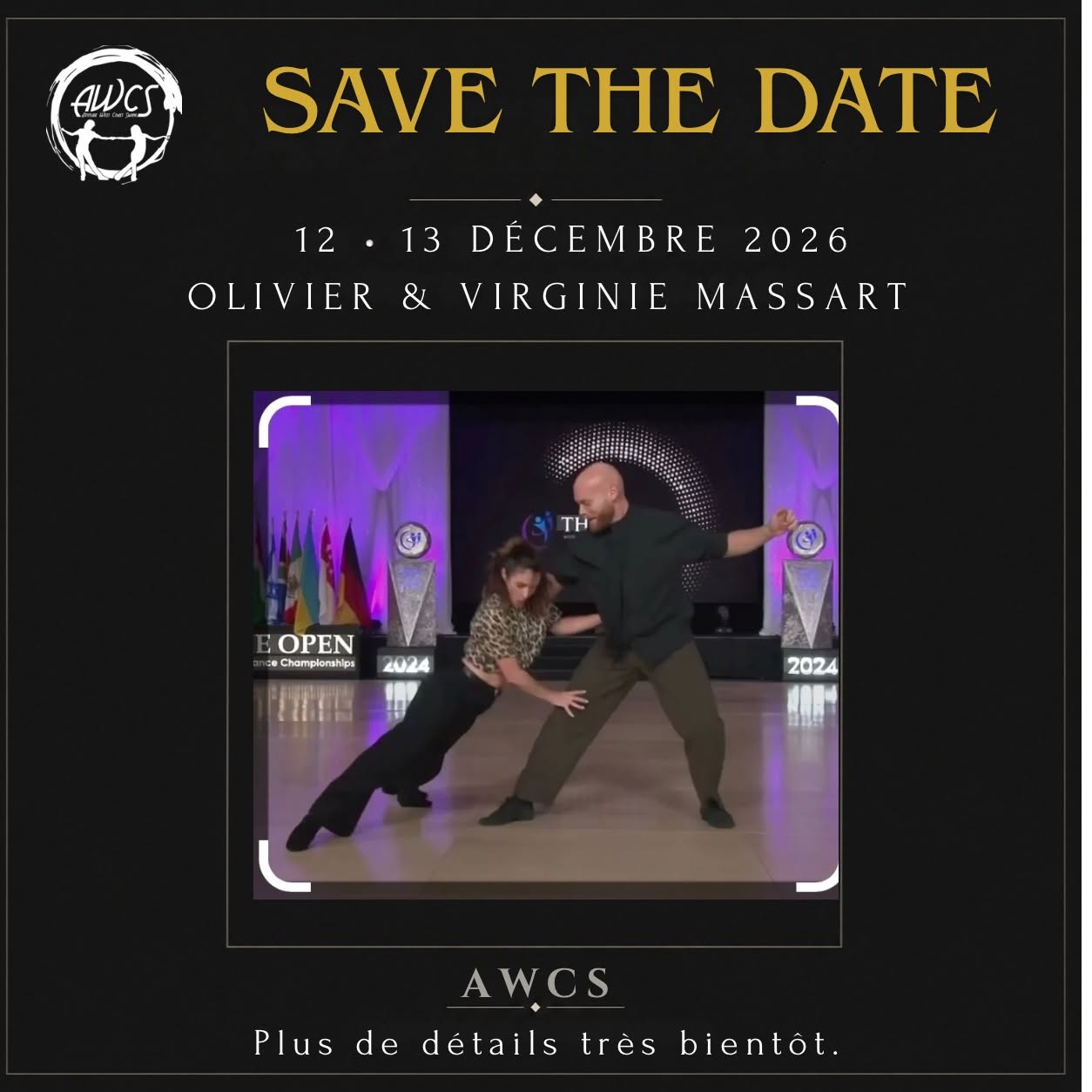 STAGE DE WEST COAST SWING — SAT 12 – SUN 13 DEC
