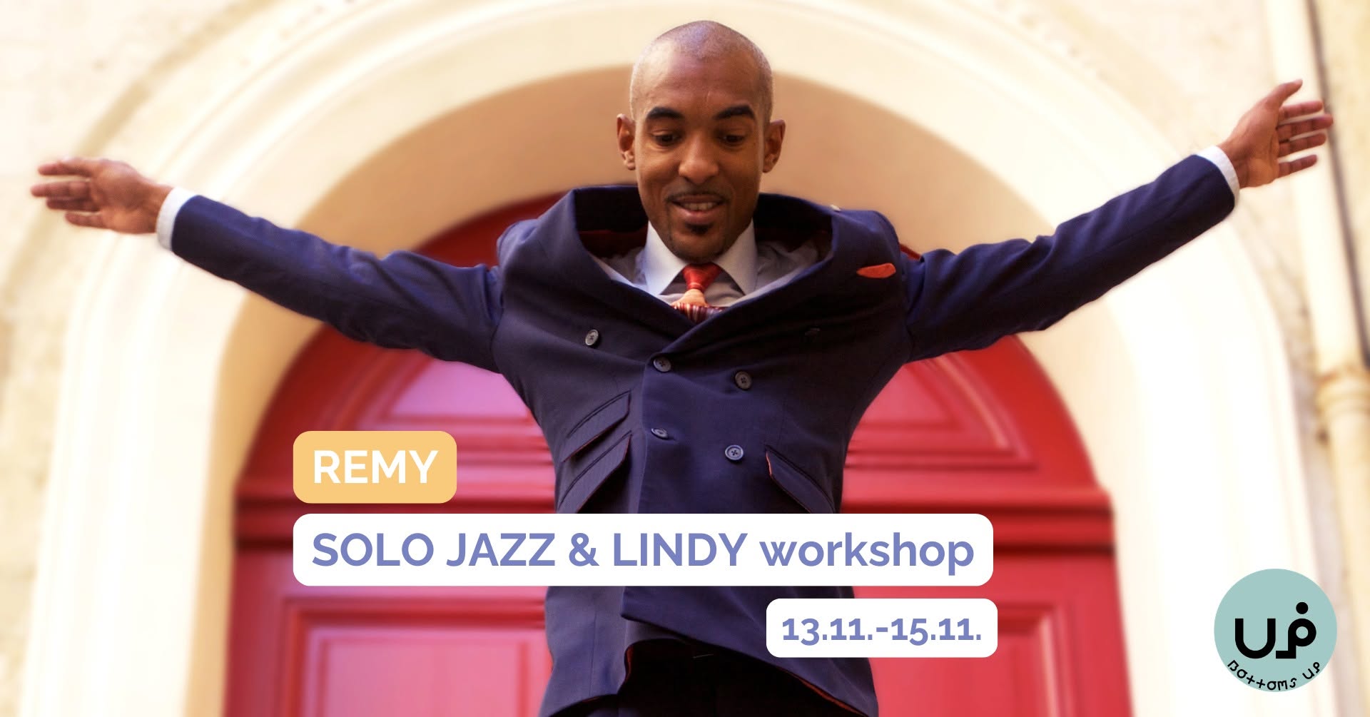 SOLO JAZZ & LINDY HOP vikend delavnica - REMY KOUAKOU KOUAME — FRI 13 – SUN 15 NOV