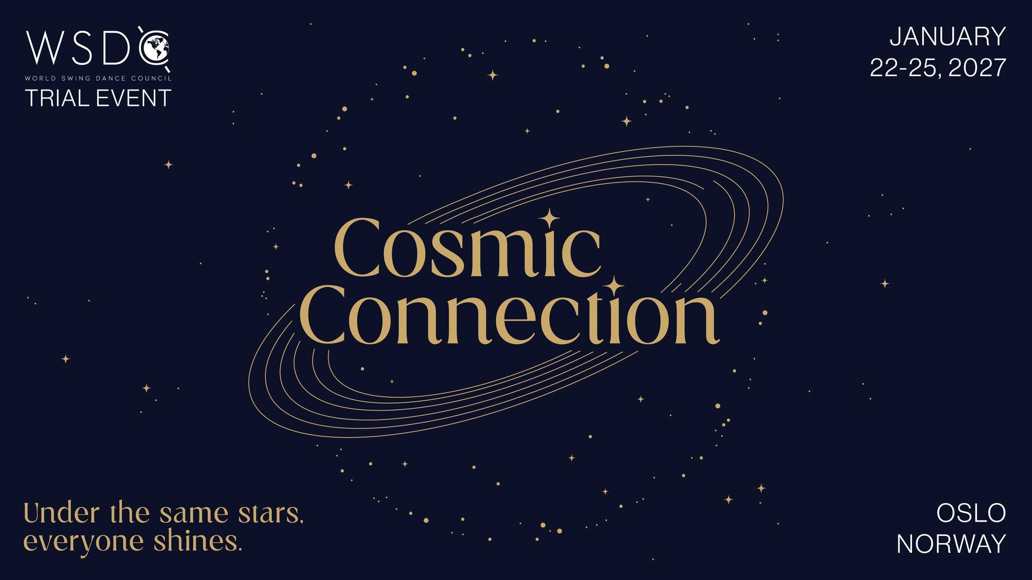 Cosmic Connection 2027 - WSDC Trial Event β FRI 22 β MON 25 JAN 2027