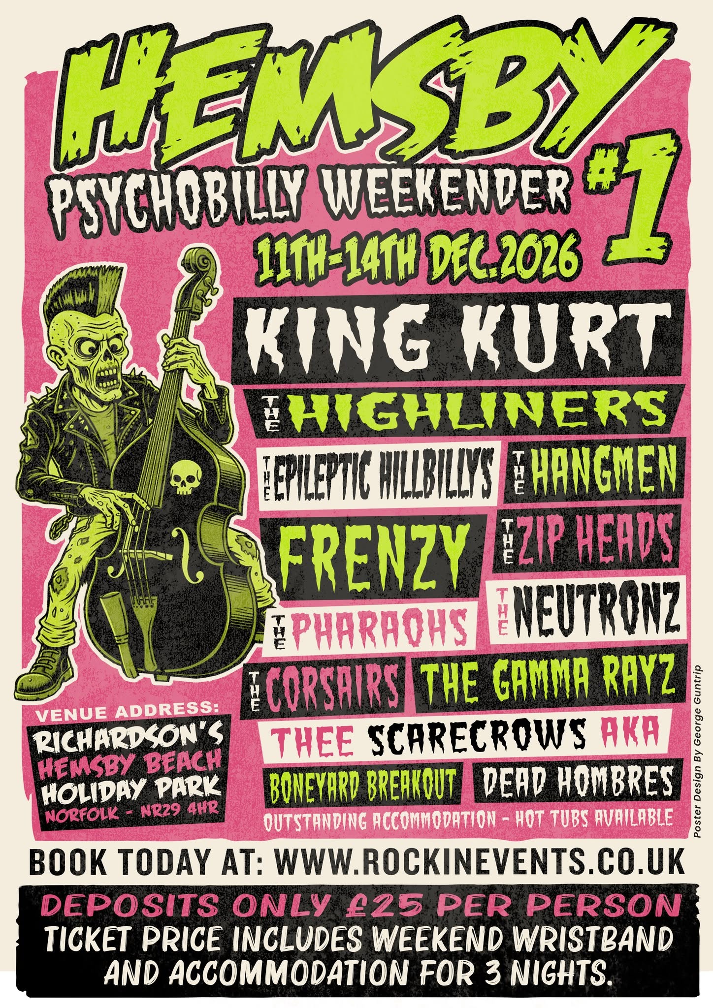 Hemsby Psychobilly Weekender — FRI 11 – MON 14 DEC