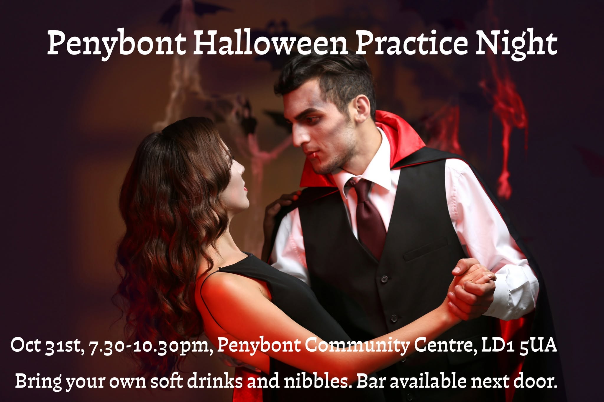 Penybont Halloween Jive Practice Night — SAT 31 OCT