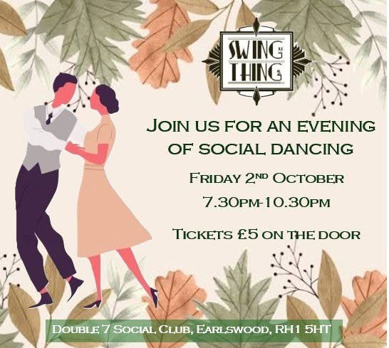 Autumn Social Dance — FRI 2 OCT