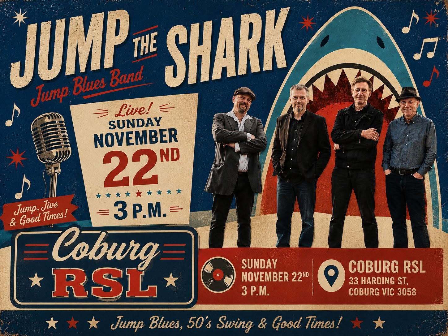 Coburg RSL — SUN 22 NOV