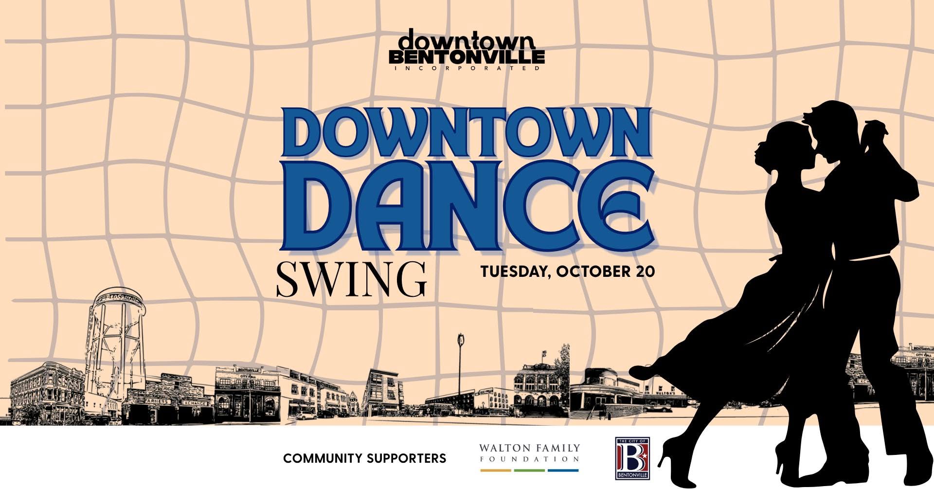 Downtown Dance - Swing Dancing — TUE 20 – WED 21 OCT