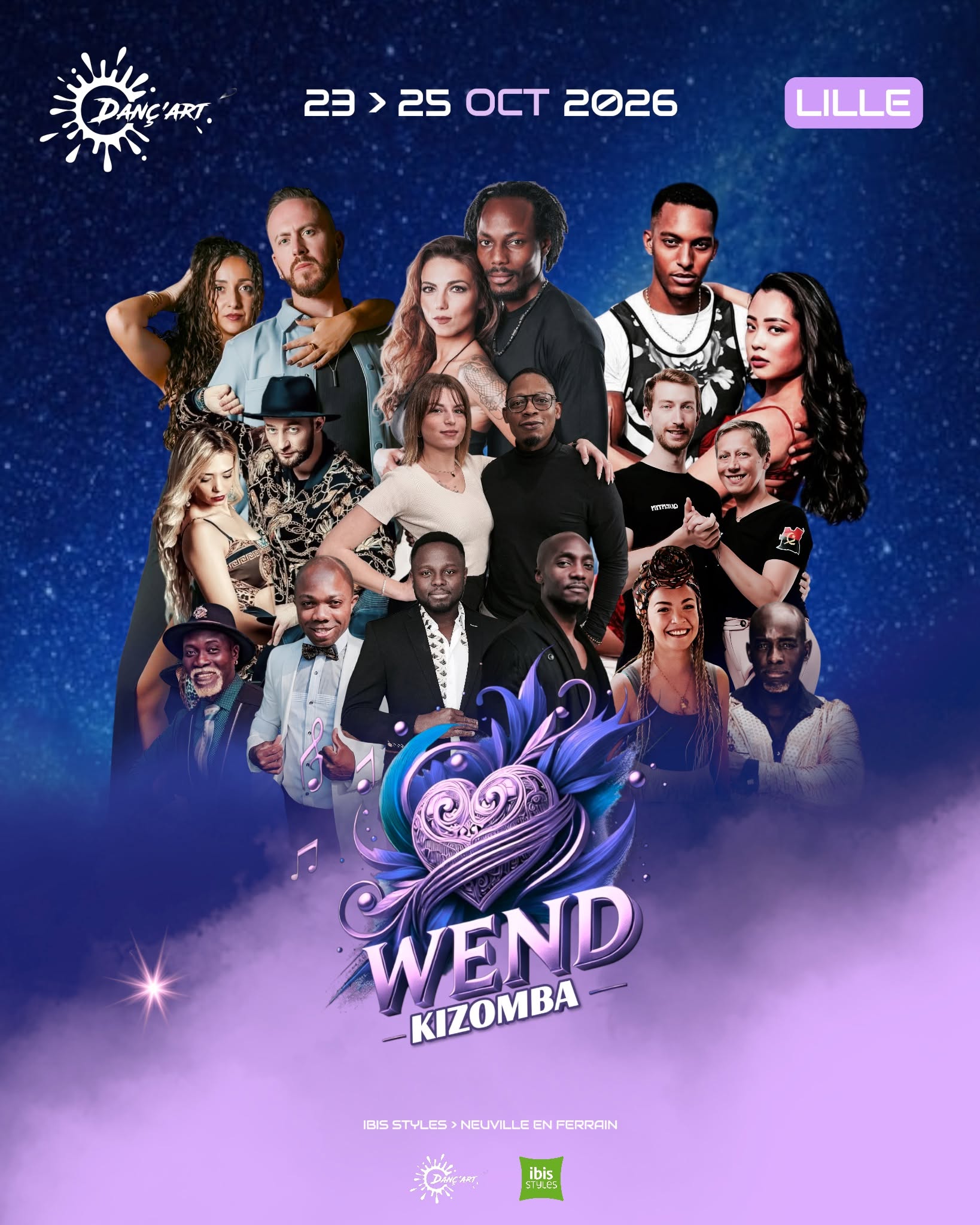 💜🩵 WEnd Kizomba Lille | ALL IN ONE | 23 au 25 Octobre — FRI 23 – SUN 25 OCT