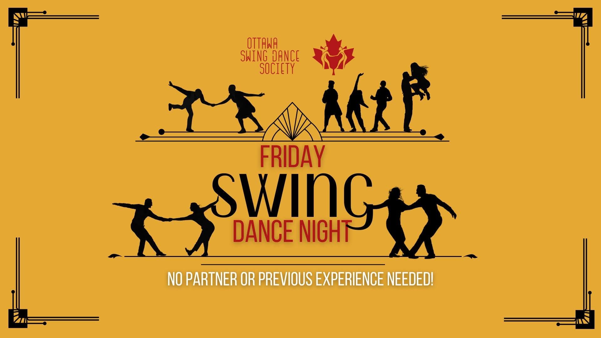 ✨Learn to Swing Dance ✨Lesson + Social with Ottawa Swing Dance Society — SAT 7 NOV