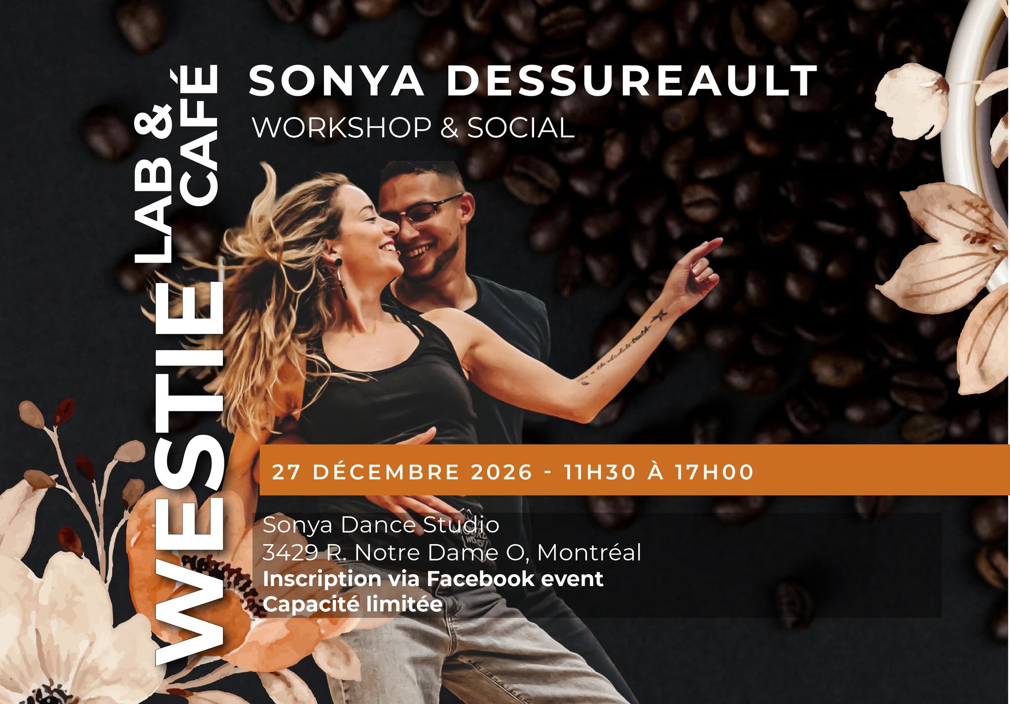 Westie Lab X Westie Café | Workshop + Social | Sonya Dessureault | Capacité Limitée — SUN 27 DEC