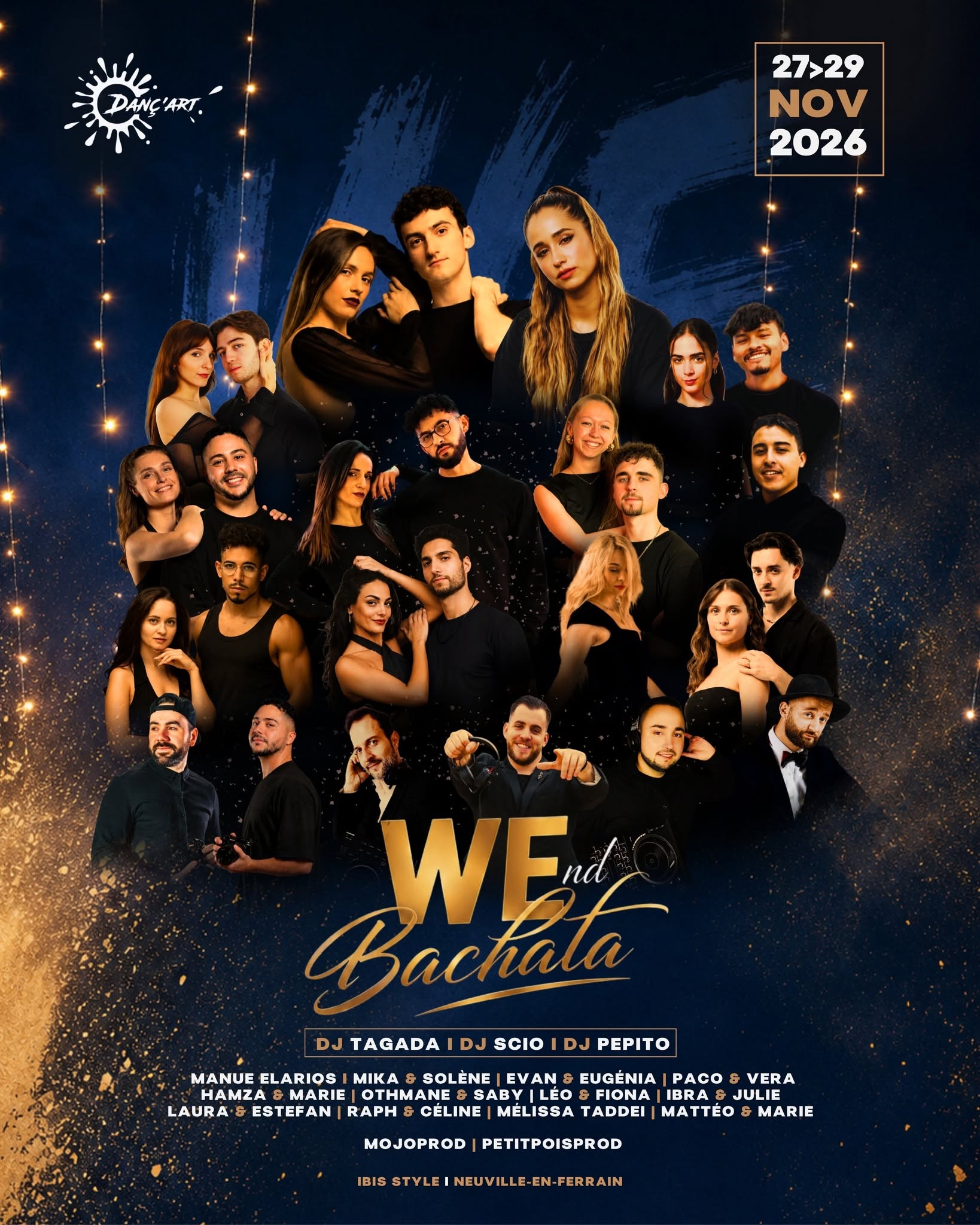 WEnd Bachata LILLE | ALL IN ONE | 27 au 29 Novembre — FRI 27 – SUN 29 NOV