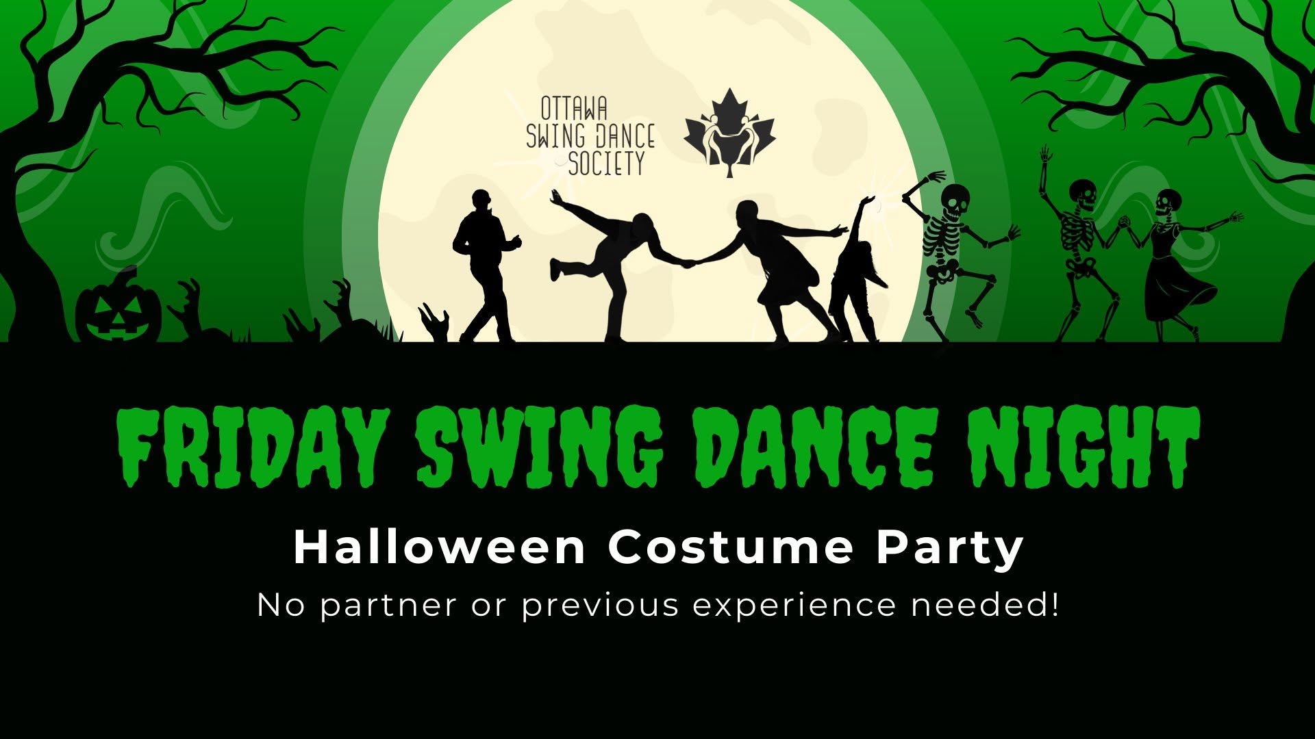 Learn to Swing Dance: Boo-gie Woogie Bash 👻🎃🧟 — FRI 30 – SAT 31 OCT