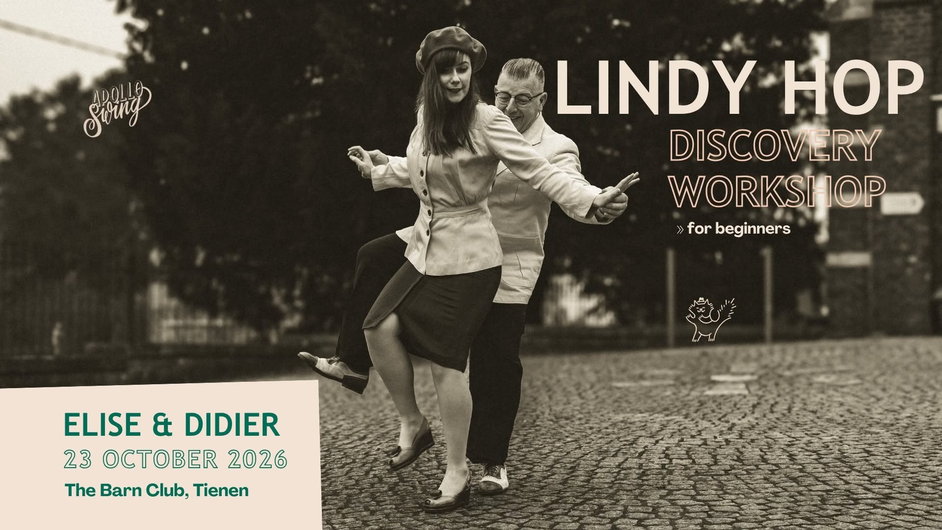 Lindy Hop Discovery workshop — FRI 23 OCT