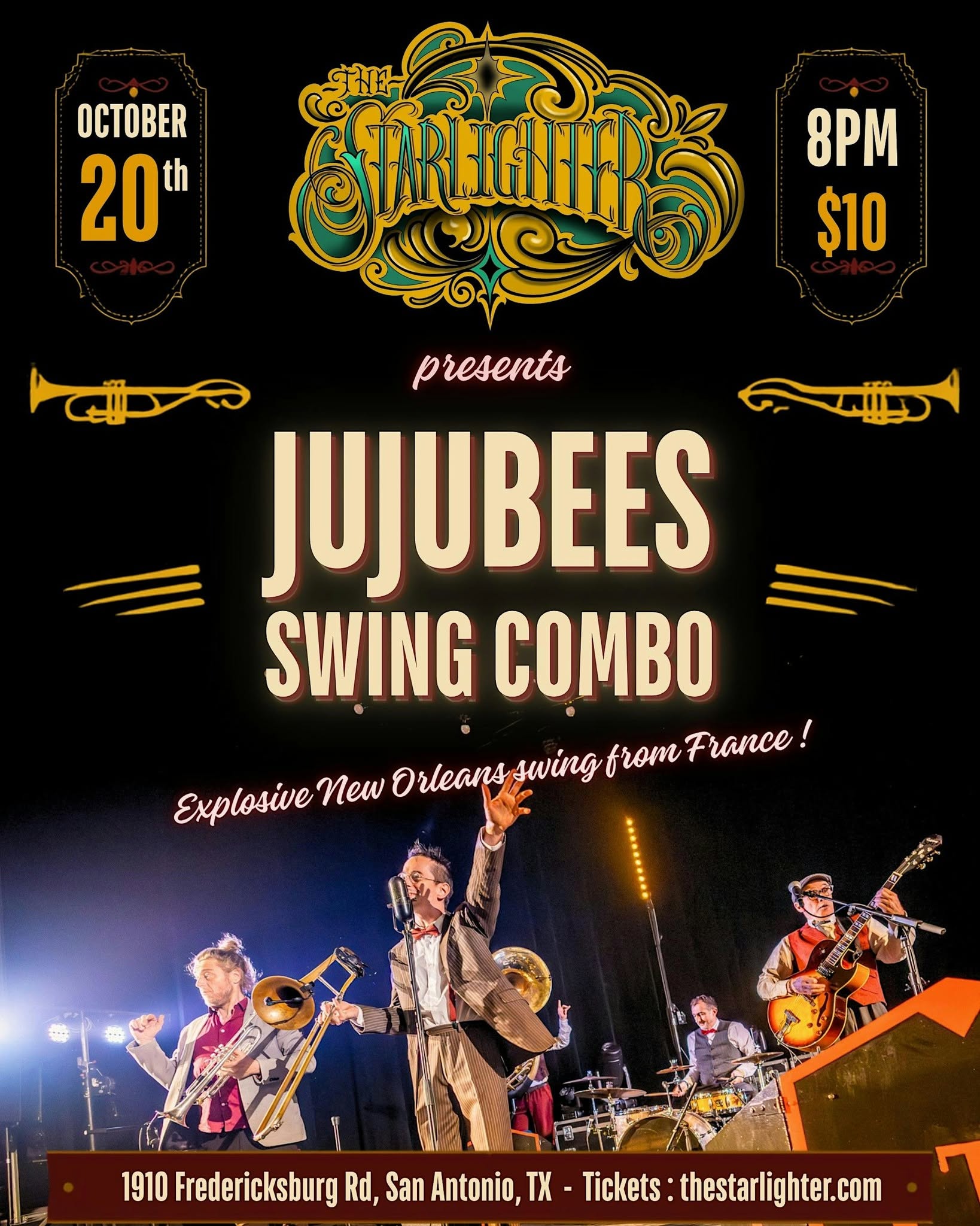 JuJuBees Swing Combo (FRANCE) — WED 21 OCT