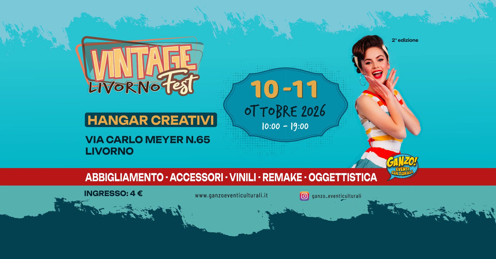 VINTAGE Fest Livorno - 2ยช Edizione โ SAT 10 โ SUN 11 OCT