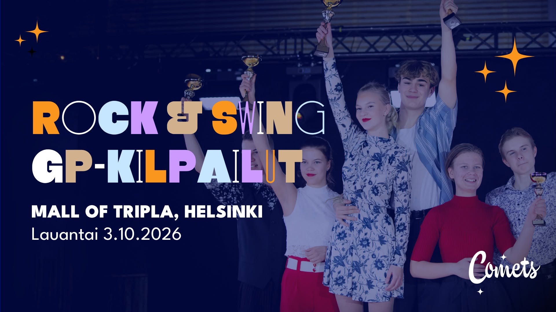 Rock & Swing GP-kilpailut 3.10.2026 — SAT 3 OCT
