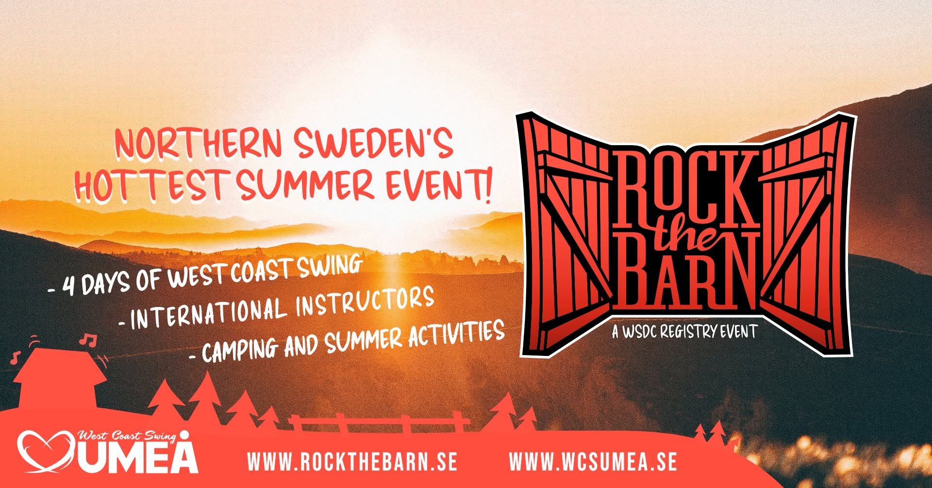 Rock the Barn 2027 - Save the Date! — THU 22 – MON 26 JUL 2027