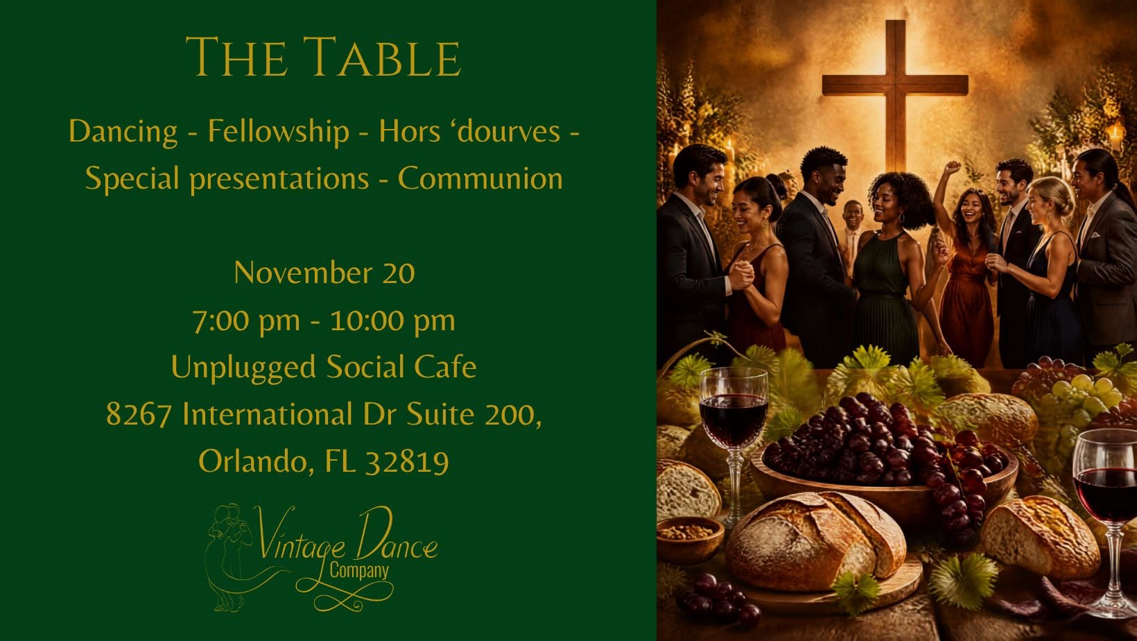 The Table — SAT 21 NOV