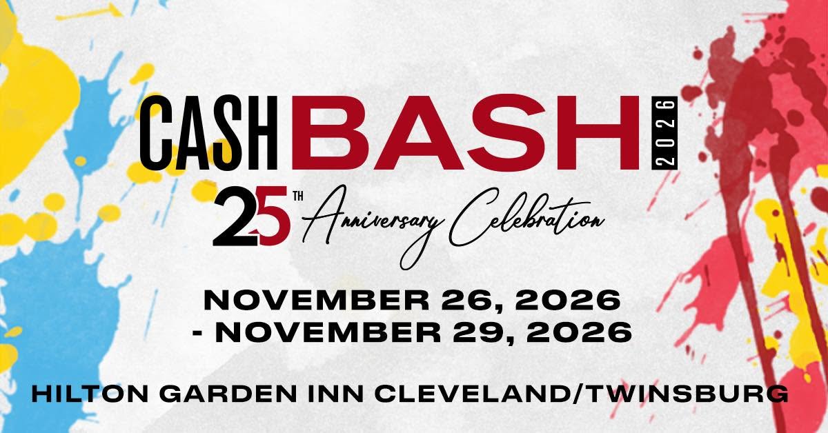 CASH Bash 2026 โ FRI 27 โ SUN 29 NOV