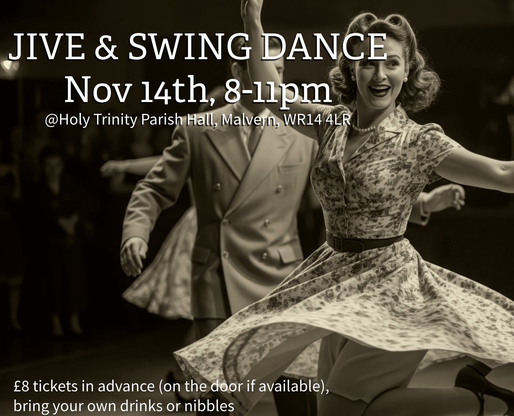 Jive & Swing Dance — SAT 14 NOV