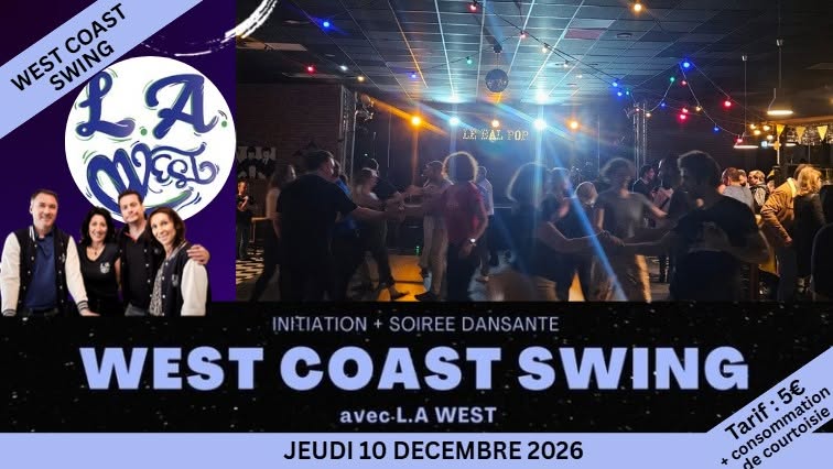 Initiation et soirée WCS à Nantes — THU 10 DEC