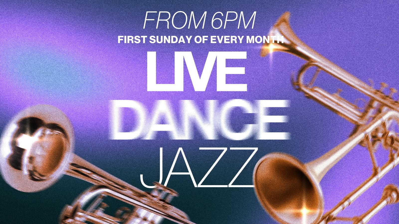 Live dance Jazz — SUN 4 OCT