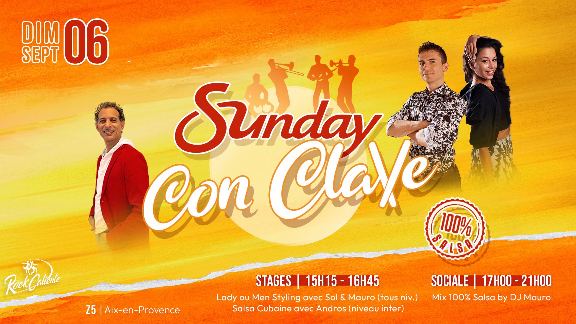 Sunday Con Clave | Dimanche 100% SALSA ร Europia โ SUN 4 OCT