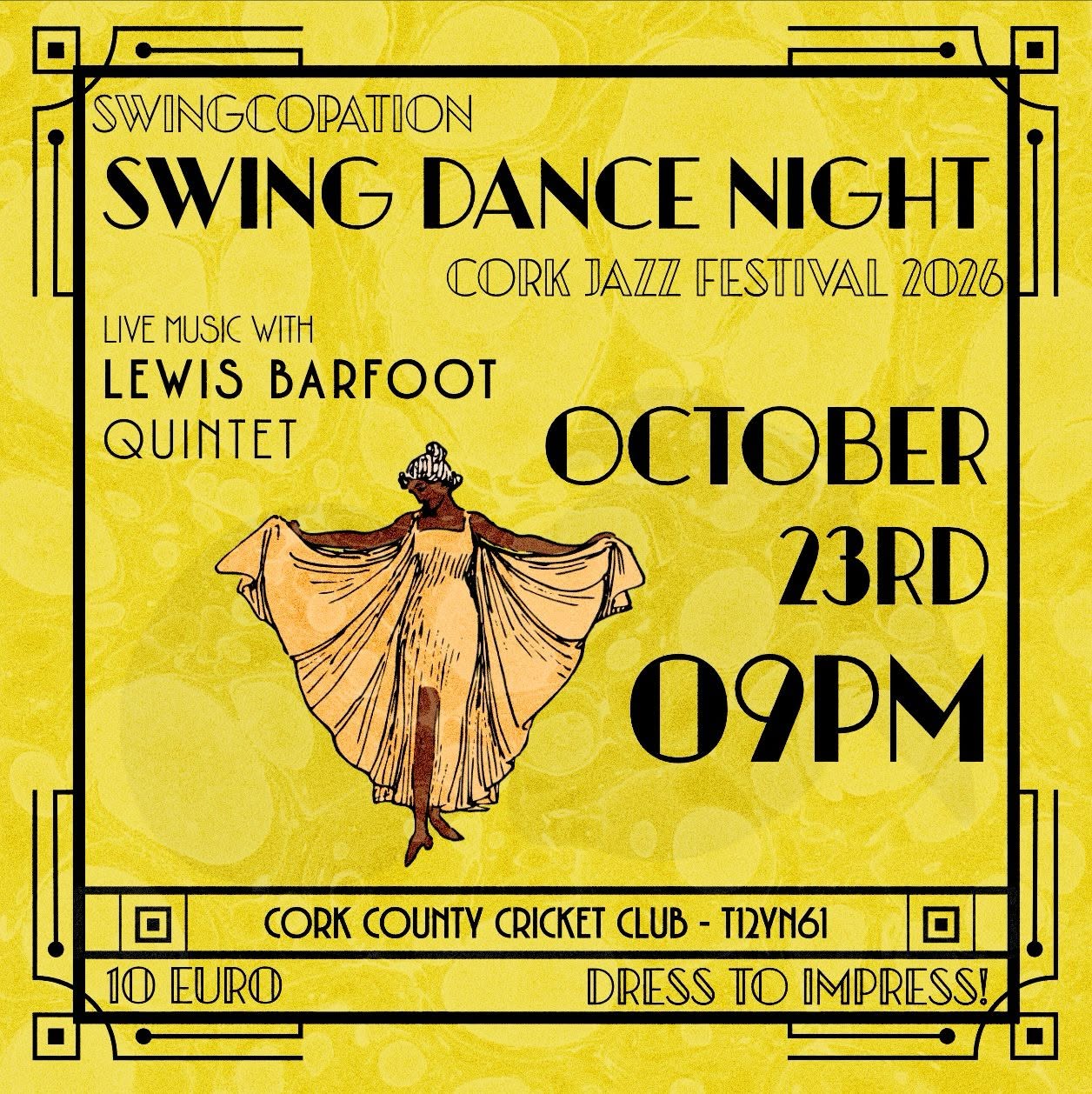 Swingcopation: Jazz Weekend Special with Lewis Barfoot Quintet — FRI 23 OCT