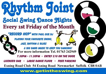 Rhythm Joint -Newmarket — FRI 6 NOV