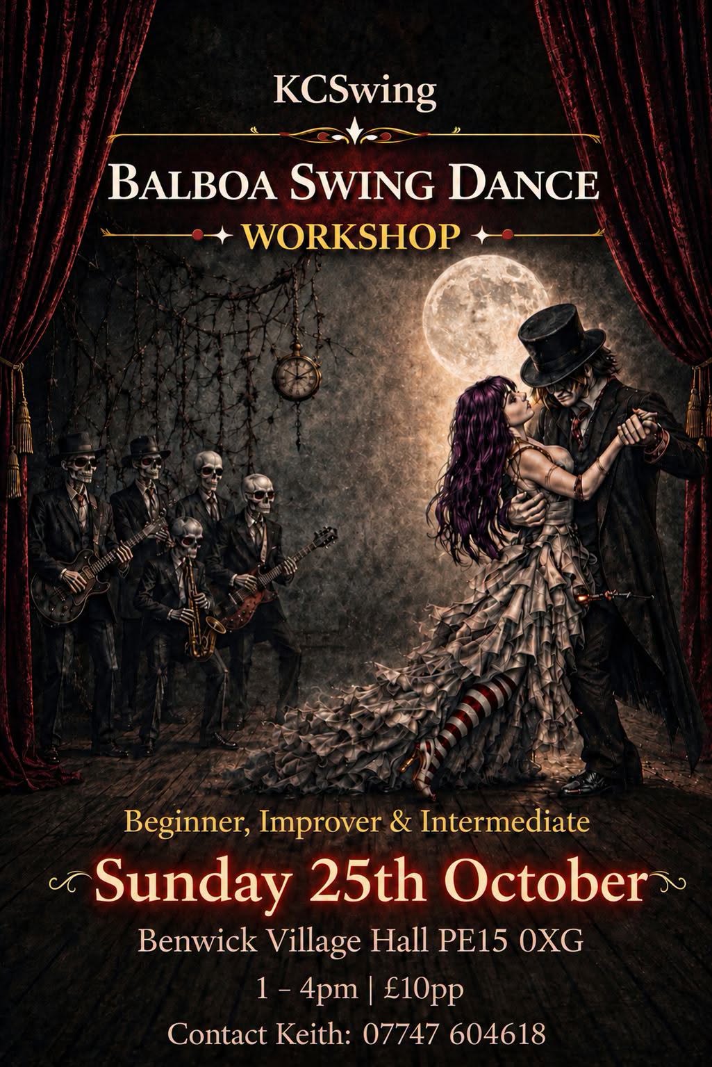 Balboa Dance Workshop — SUN 25 OCT